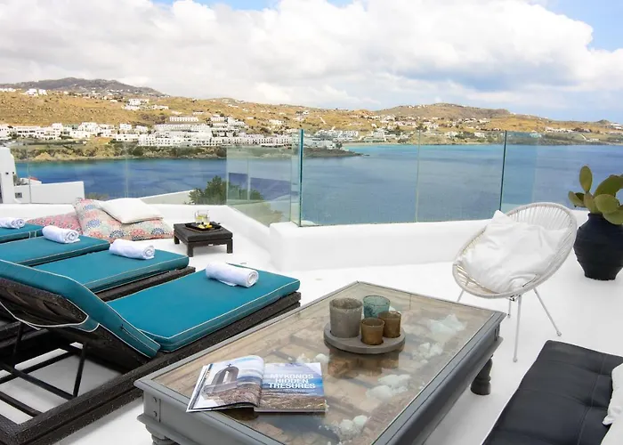 Aqua Blue By Whitelist Mykonos 빌라